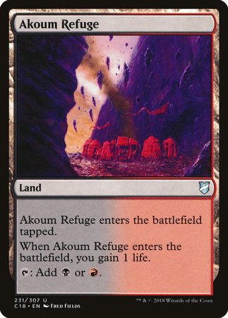 Akoum Refuge [Commander 2018] | Exor Games Summserside