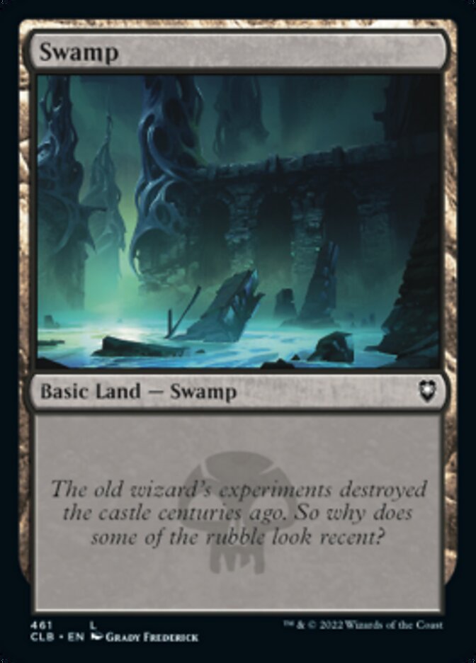 Swamp (461) [Commander Legends: Battle for Baldur's Gate] | Exor Games Summserside