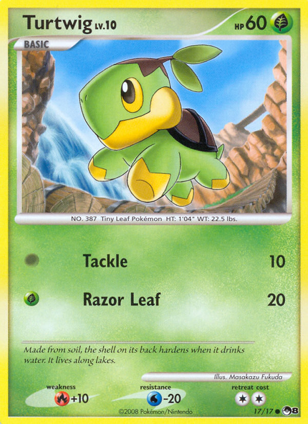 Turtwig (17/17) [POP Series 8] | Exor Games Summserside