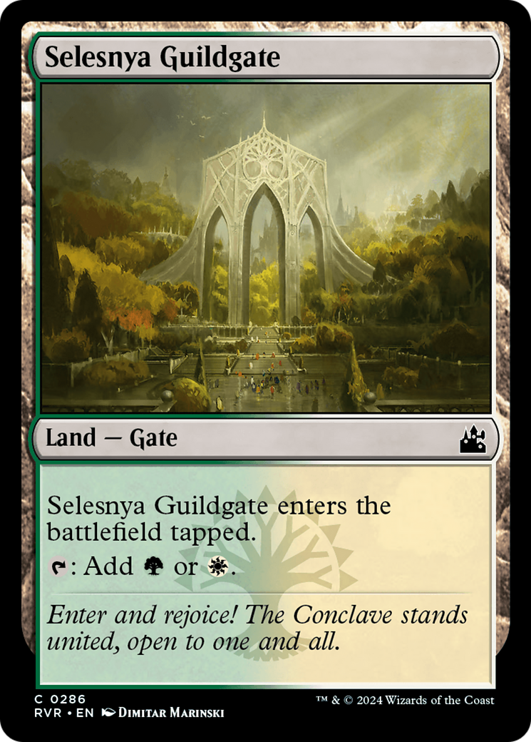 Selesnya Guildgate [Ravnica Remastered] | Exor Games Summserside