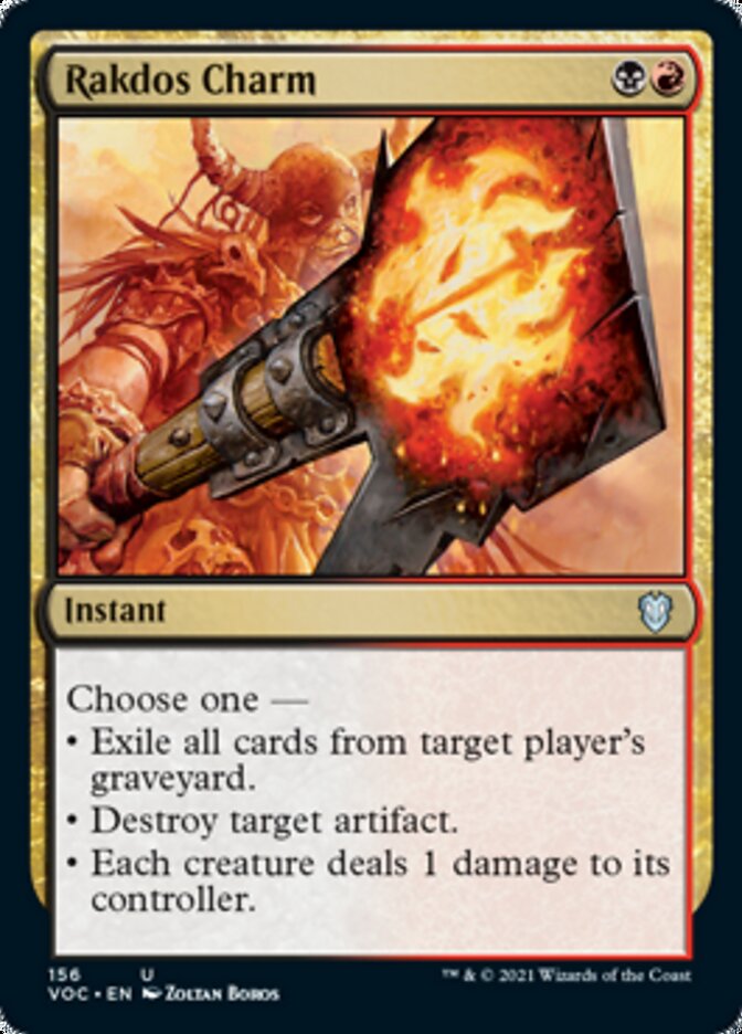 Rakdos Charm [Innistrad: Crimson Vow Commander] | Exor Games Summserside