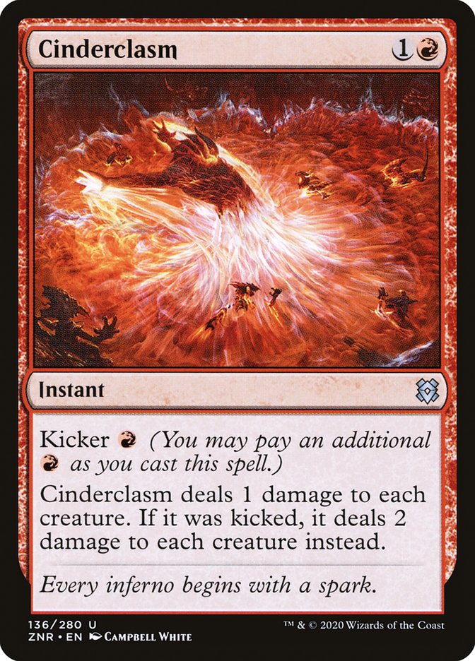 Cinderclasm [Zendikar Rising] | Exor Games Summserside