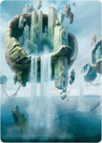 Island 2 Art Card [Zendikar Rising Art Series] | Exor Games Summserside