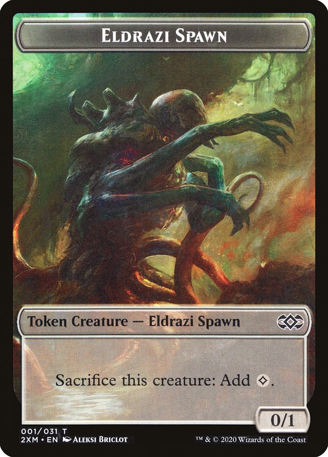 Eldrazi Spawn Token [Double Masters] | Exor Games Summserside