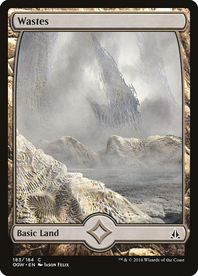 Wastes (183) (Full Art) [Oath of the Gatewatch] | Exor Games Summserside