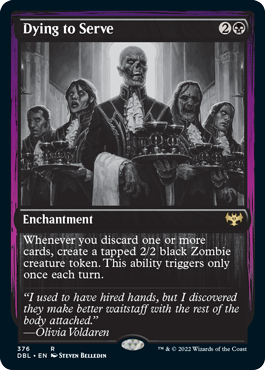 Dying to Serve [Innistrad: Double Feature] | Exor Games Summserside