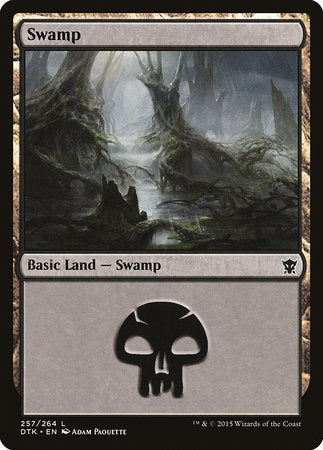 Swamp (257) [Dragons of Tarkir] | Exor Games Summserside