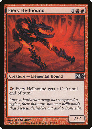 Fiery Hellhound [Magic 2010] | Exor Games Summserside