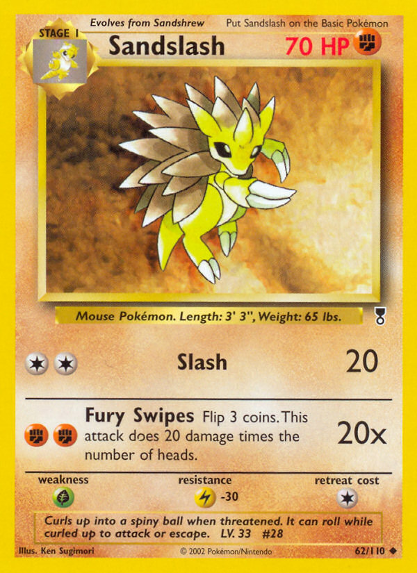 Sandslash (62/110) [Legendary Collection] | Exor Games Summserside