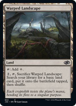 Warped Landscape [Jumpstart 2022] | Exor Games Summserside