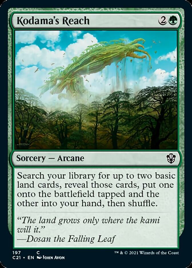 Kodama's Reach [Commander 2021] | Exor Games Summserside