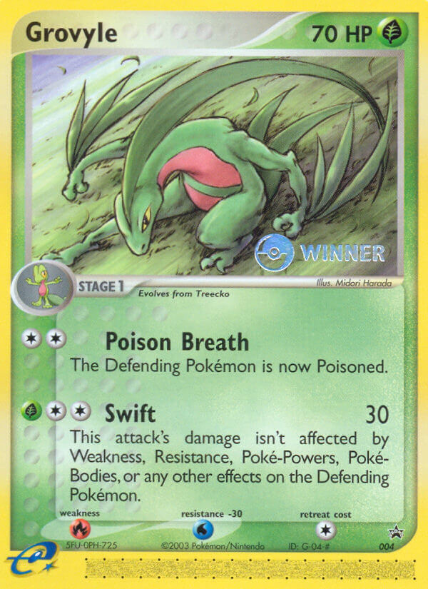 Grovyle (004) [Nintendo: Black Star Promos] | Exor Games Summserside