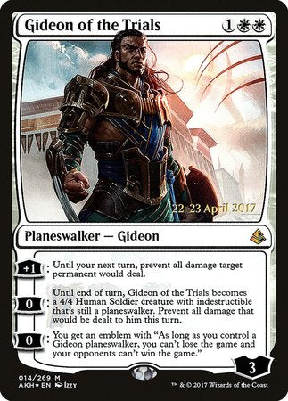 Gideon of the Trials [Amonkhet Promos] | Exor Games Summserside