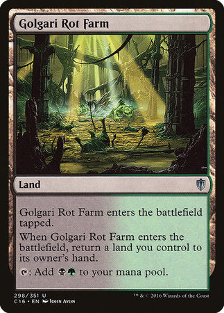 Golgari Rot Farm [Commander 2016] | Exor Games Summserside