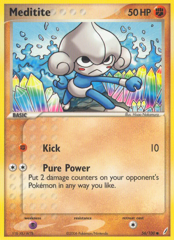 Meditite (56/100) [EX: Crystal Guardians] | Exor Games Summserside