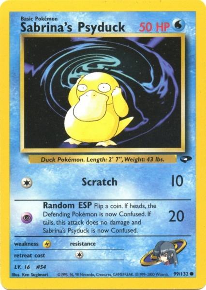 Sabrina's Psyduck (99/132) [Gym Challenge Unlimited] | Exor Games Summserside