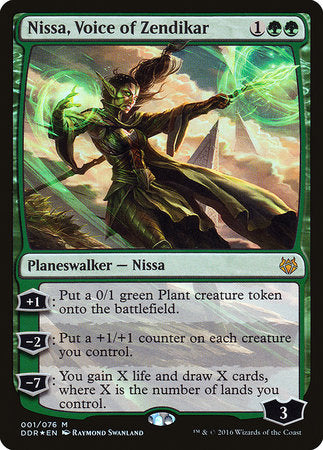 Nissa, Voice of Zendikar [Duel Decks: Nissa vs. Ob Nixilis] | Exor Games Summserside