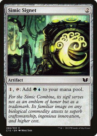 Simic Signet [Commander 2015] | Exor Games Summserside