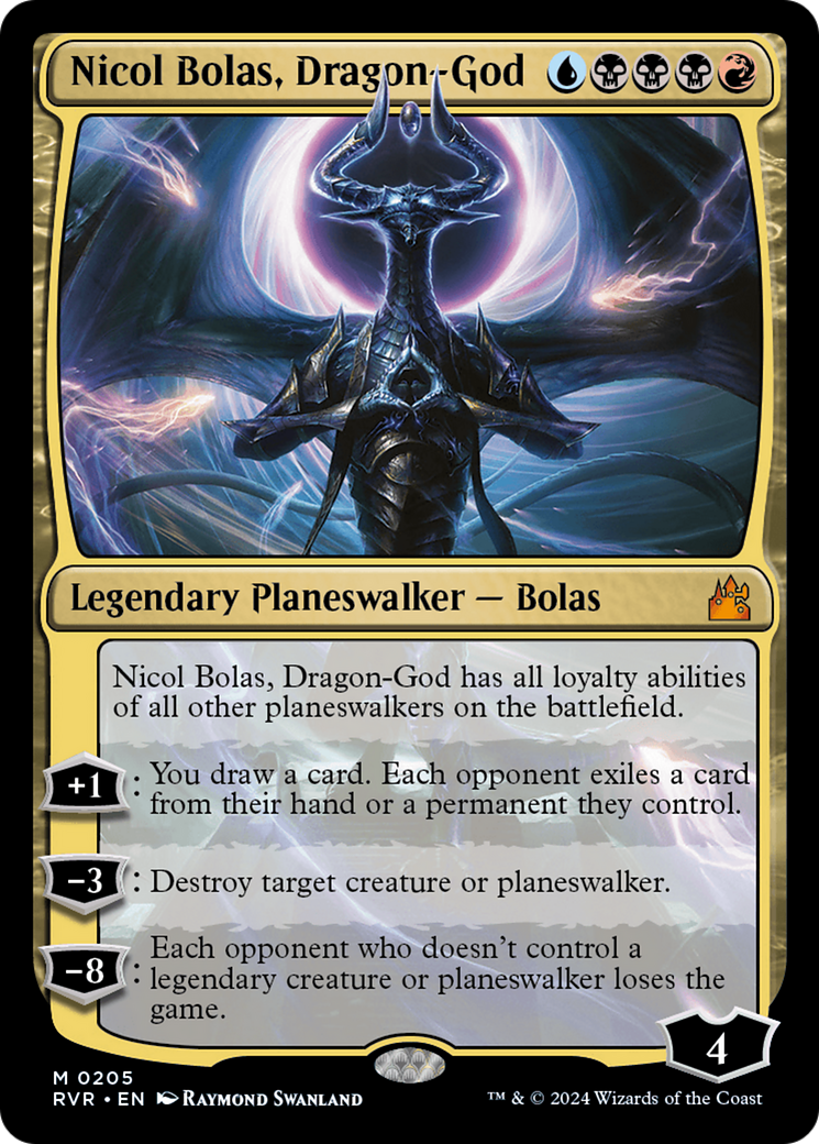 Nicol Bolas, Dragon-God [Ravnica Remastered] | Exor Games Summserside