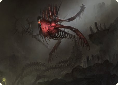 Drivnod, Carnage Dominus Art Card [Phyrexia: All Will Be One Art Series] | Exor Games Summserside