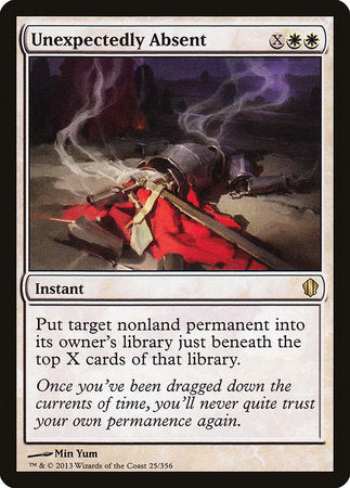 Unexpectedly Absent [Commander 2013] | Exor Games Summserside