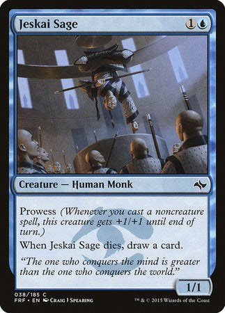 Jeskai Sage [Fate Reforged] | Exor Games Summserside