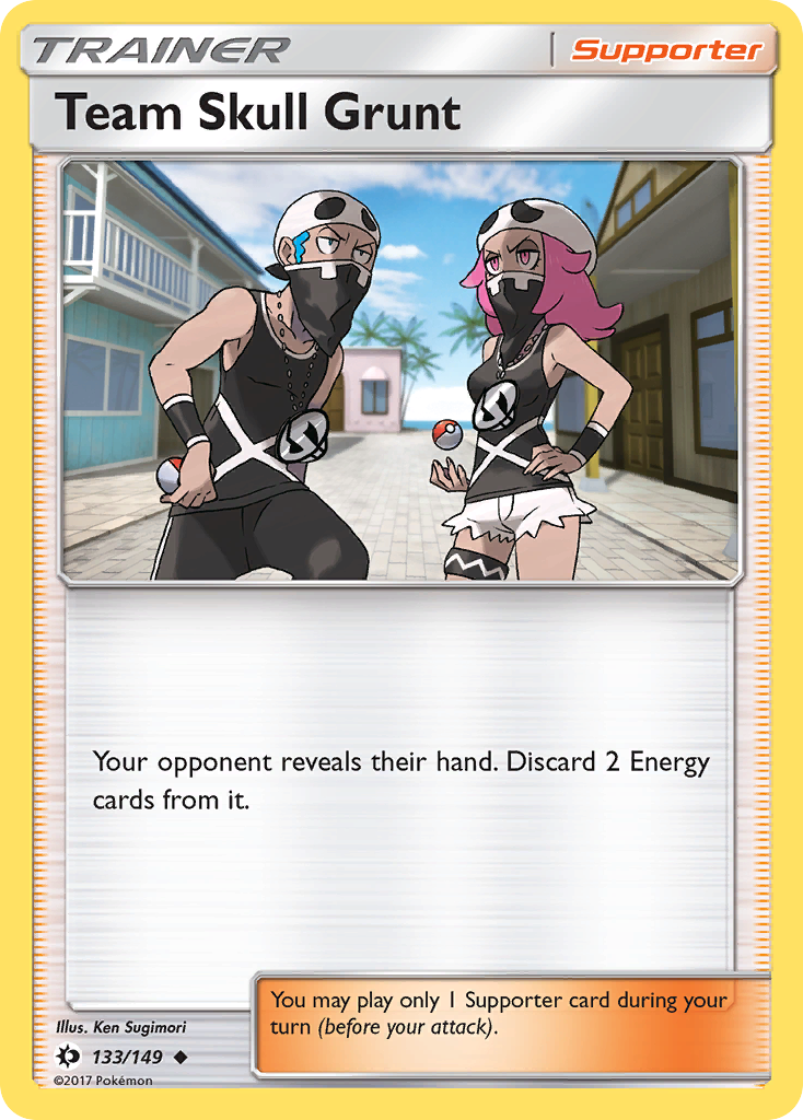 Team Skull Grunt (133/149) [Sun & Moon: Base Set] | Exor Games Summserside