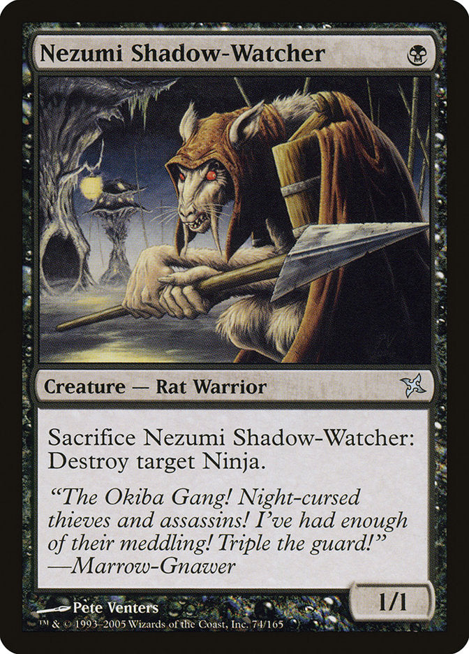 Nezumi Shadow-Watcher [Betrayers of Kamigawa] | Exor Games Summserside