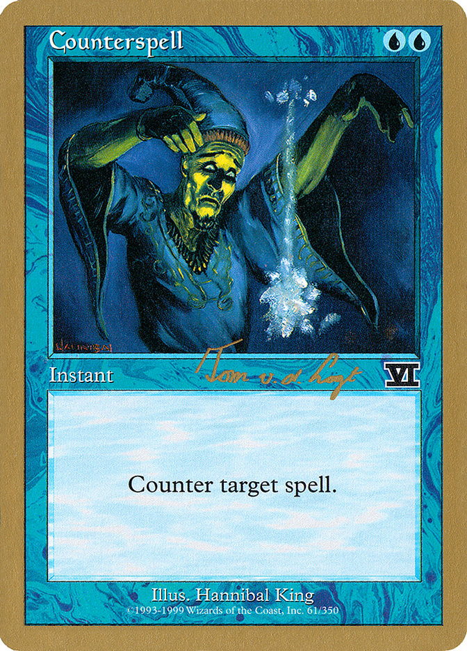 Counterspell (Tom van de Logt) [World Championship Decks 2000] | Exor Games Summserside