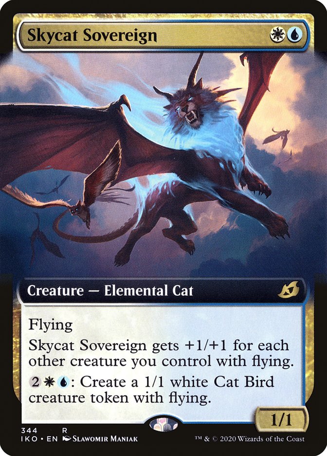 Skycat Sovereign (Extended Art) [Ikoria: Lair of Behemoths] | Exor Games Summserside