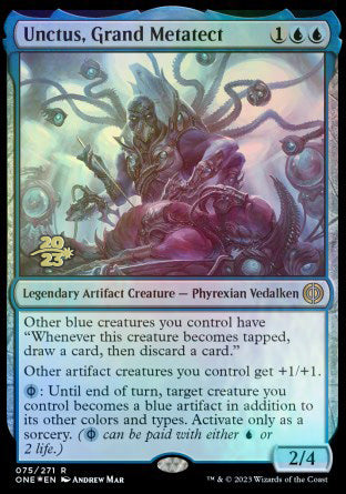 Unctus, Grand Metatect [Phyrexia: All Will Be One Prerelease Promos] | Exor Games Summserside