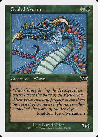 Scaled Wurm [Classic Sixth Edition] | Exor Games Summserside