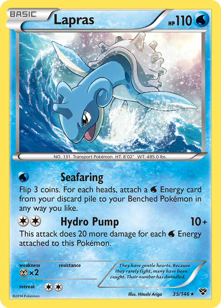 Lapras (35/146) [XY: Base Set] | Exor Games Summserside