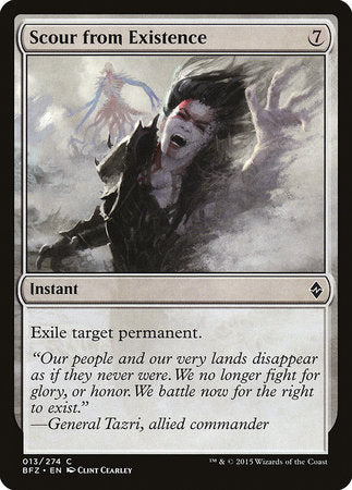 Scour from Existence [Battle for Zendikar] | Exor Games Summserside