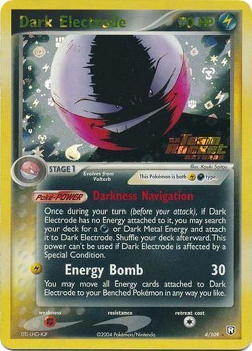 Dark Electrode (4/109) (Stamped) [EX: Team Rocket Returns] | Exor Games Summserside