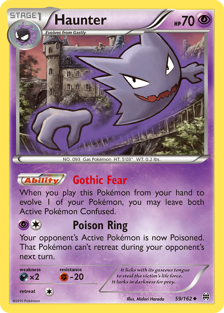 Haunter (59/162) [XY: BREAKthrough] | Exor Games Summserside