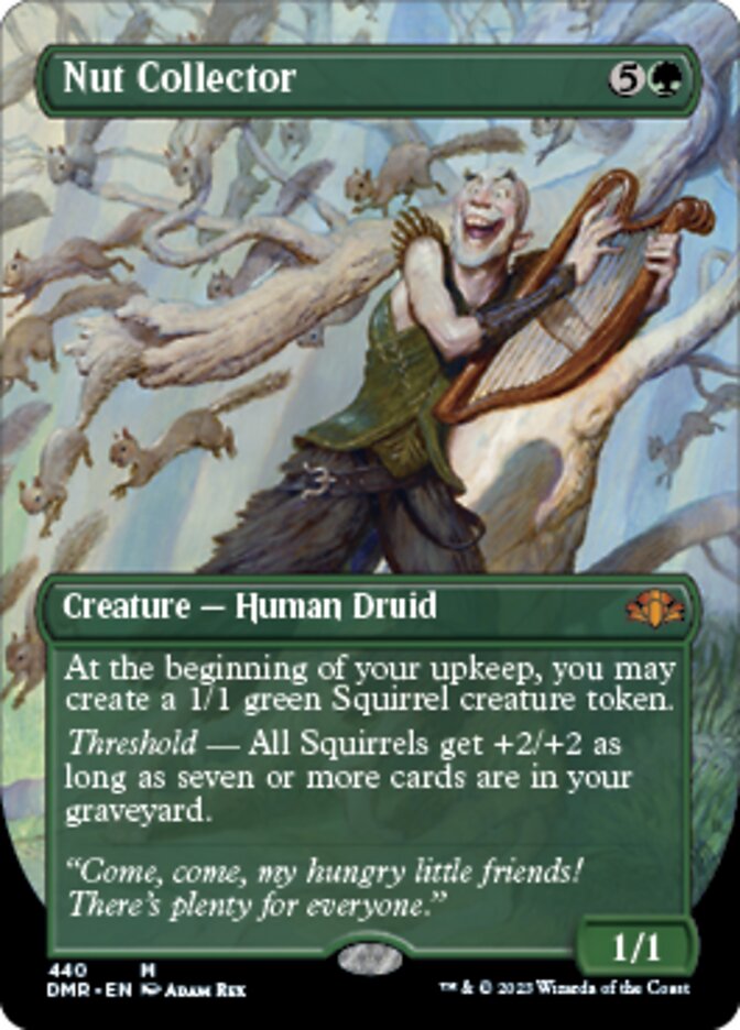 Nut Collector (Borderless Alternate Art) [Dominaria Remastered] | Exor Games Summserside