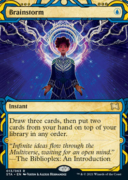 Brainstorm (Etched Foil) [Strixhaven Mystical Archive] | Exor Games Summserside