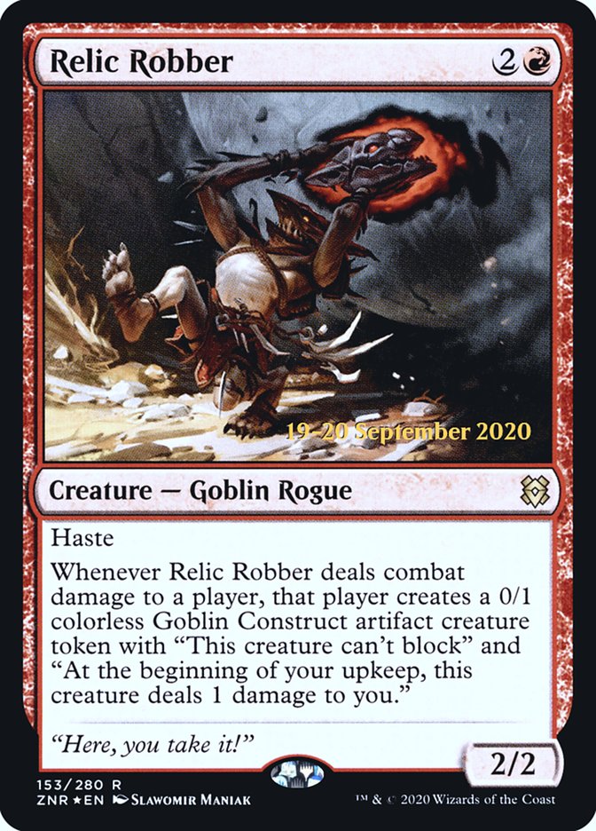 Relic Robber  [Zendikar Rising Prerelease Promos] | Exor Games Summserside