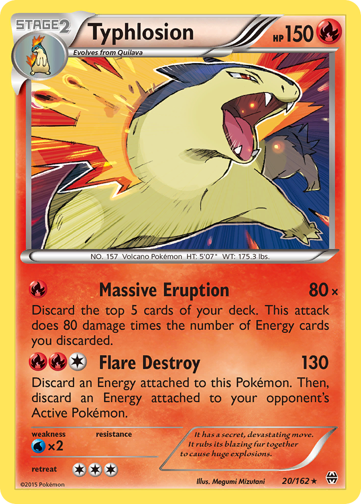 Typhlosion (20/162) [XY: BREAKthrough] | Exor Games Summserside