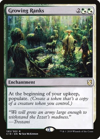 Growing Ranks [Commander 2019] | Exor Games Summserside
