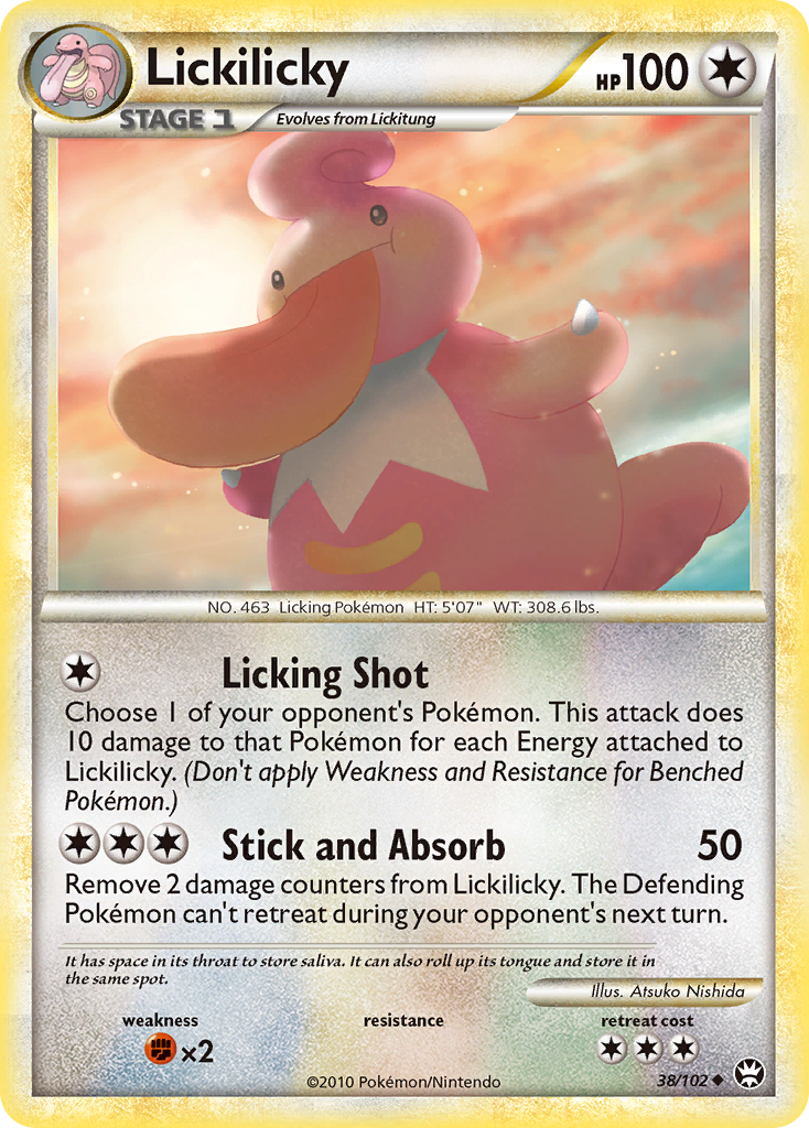 Lickilicky (38/102) [HeartGold & SoulSilver: Triumphant] | Exor Games Summserside