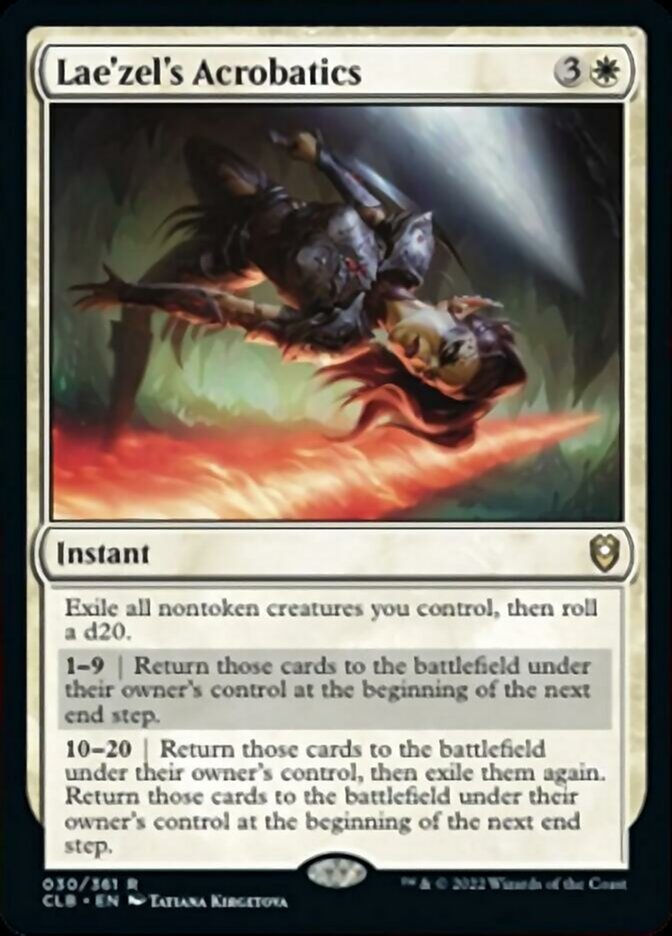 Lae'zel's Acrobatics [Commander Legends: Battle for Baldur's Gate] | Exor Games Summserside