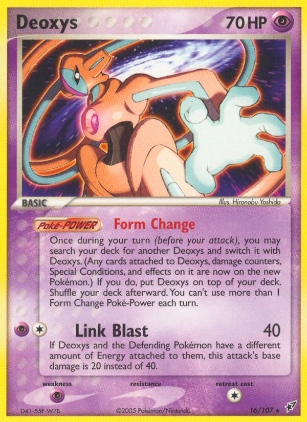 Deoxys (16/107) [EX: Deoxys] | Exor Games Summserside