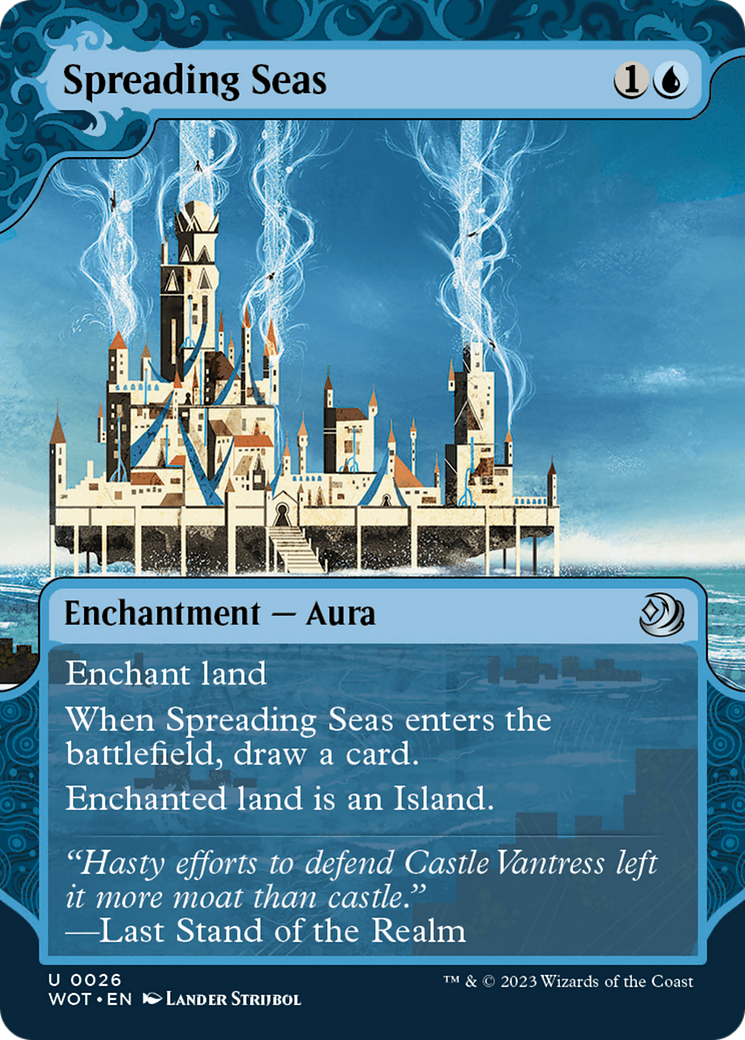 Spreading Seas [Wilds of Eldraine: Enchanting Tales] | Exor Games Summserside