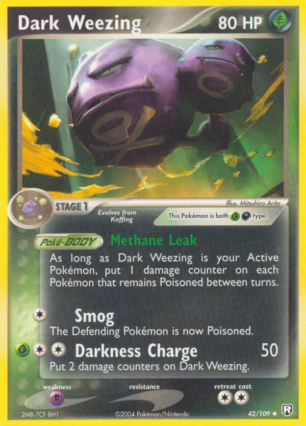 Dark Weezing (42/109) [EX: Team Rocket Returns] | Exor Games Summserside