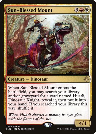 Sun-Blessed Mount [Ixalan] | Exor Games Summserside