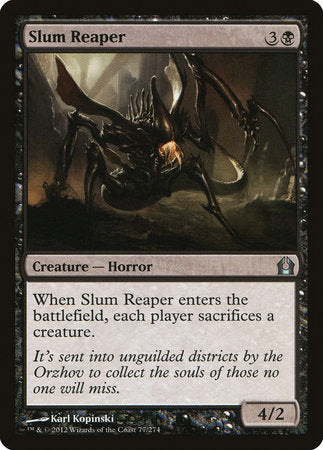 Slum Reaper [Return to Ravnica] | Exor Games Summserside