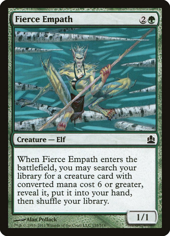 Fierce Empath [Commander 2011] | Exor Games Summserside