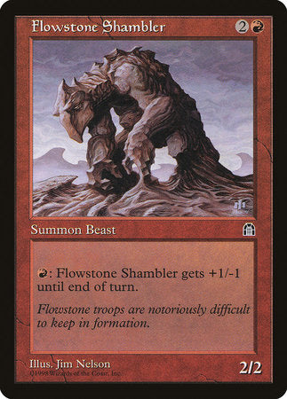 Flowstone Shambler [Stronghold] | Exor Games Summserside